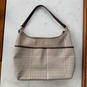 Ralph Lauren Tweed Shoulder Bag